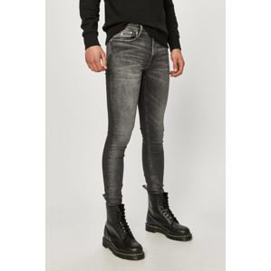 Calvin Klein pánské šedé džíny - 31/30 (1BZ)